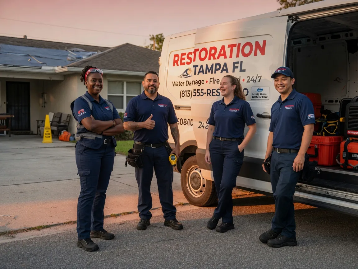 Water Damage Restoration company in Cuba City, WI